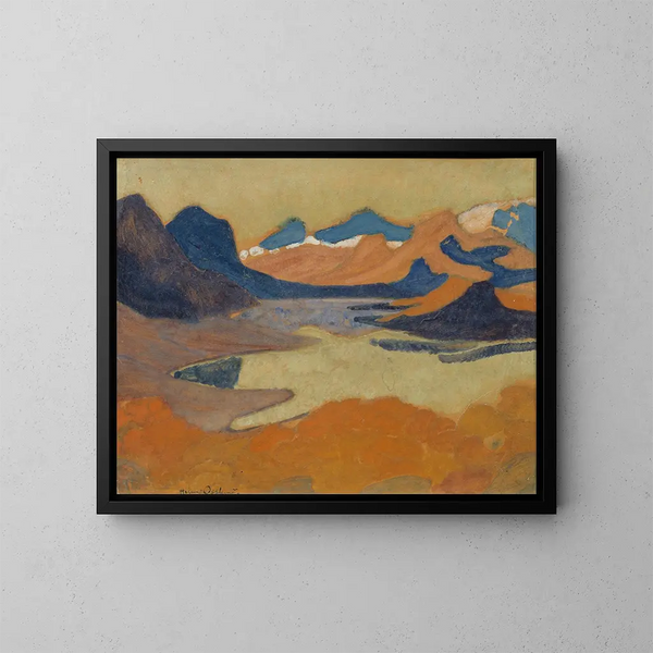 En route vers Stora Sjfallet - Helmer Osslund — framed artwork on a wall