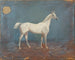 Een wit paard - Hema A Groy — weergave van het kunstwerk