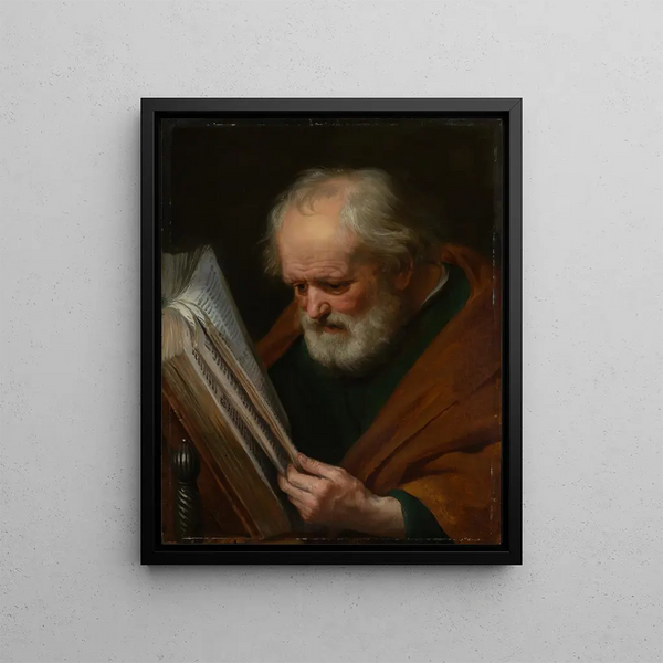 Hendrick Bloemaert - Halbfigur eines lesenden Apostels.webp