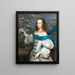 Béatrice Élisabeth de Königsmarck - Hendrick Munnichhoven — ingelijst kunstwerk aan de muur