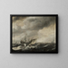 Boten op zee - Hendrick van Anthonissen — ingelijst kunstwerk aan de muur