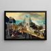 De Toren van Babel - Hendrick van Cleve III — ingelijst kunstwerk aan de muur