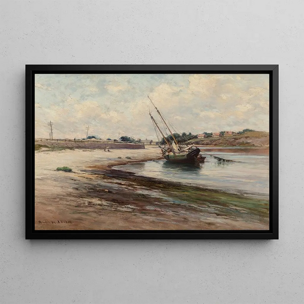 Nahant, Massachusetts - Hendrick A. Hallett — ingelijst kunstwerk aan de muur