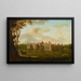 Uitzicht op het Cowdray-park vanuit het noordwesten - Hendrik Frans de Cort — ingelijst kunstwerk aan de muur