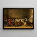 Een vrolijk gezelschap - Hendrik Gerritsz Pot — ingelijst kunstwerk aan de muur
