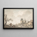 January - Hendrik Meijer — framed artwork on a wall