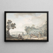 Oktober - Hendrik Meijer — ingelijst kunstwerk aan de muur