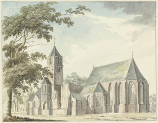Kerk van Warmond - Hendrik Tavernier — weergave van het kunstwerk