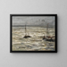 Zeevaart - Hendrik Willem Mesdag — ingelijst kunstwerk aan de muur
