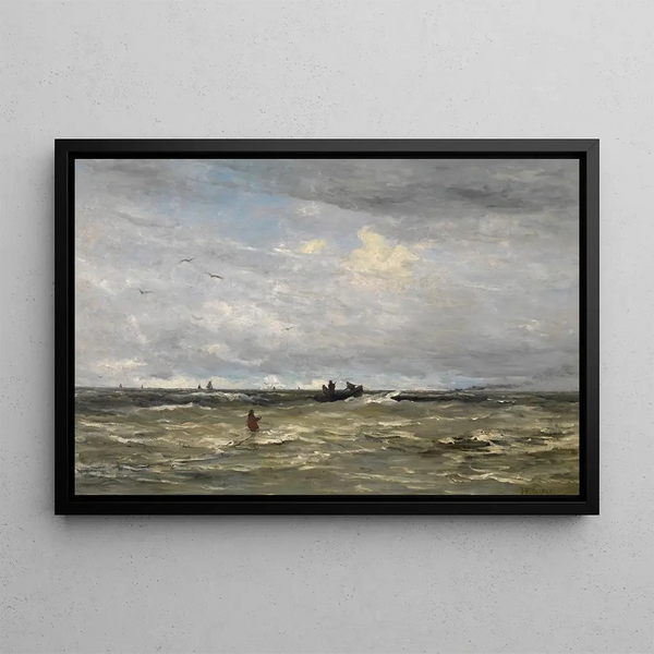 Hendrik Willem Mesdag - Weigh Anchor.webp