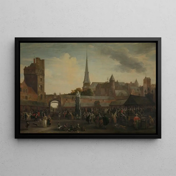 Hendrik van Minderhout - The Fish Market of Antwerp.webp