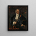 Hendrik Swaardcroon 1718-1725 - Hendrik van den Bosch — ingelijst kunstwerk aan de muur