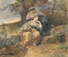Twee vrouwen - Henri-Charles-Antoine Baron — weergave van het kunstwerk
