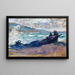 Boten op het strand - Henri-Edmond Cross — ingelijst kunstwerk aan de muur