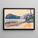 Studie voor de Cap Nègre - Henri-Edmond Cross — ingelijst kunstwerk aan de muur