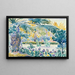 Tuin van de schilder in Saint-Clair - Henri-Edmond Cross — ingelijst kunstwerk aan de muur