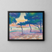 La Plage de Saint-Clair - Henri-Edmond Cross — ingelijst kunstwerk aan de muur