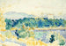 Landschap met een wit huis - Henri-Edmond Cross — weergave van het kunstwerk