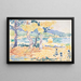 Pins sur la côte - Henri-Edmond Cross — ingelijst kunstwerk aan de muur