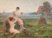L'heure enchantée - Henri-Eugène Delacroix — weergave van het kunstwerk
