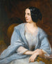 van een portret van een dame die actrice Vera Samoïlova zou zijn - Henri-Eugène Pluchart — weergave van het kunstwerk