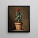 Een plant in een pot - Henri-Horace Roland Delaporte — ingelijst kunstwerk aan de muur
