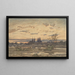 Vue de Moulins - Henri-Joseph Harpignies — ingelijst kunstwerk aan de muur
