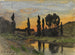 Boom aan de rand van een rivier - Henri-Joseph Harpignies — weergave van het kunstwerk