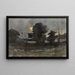 van het heldere maanlicht - Henri-Joseph Harpignies — ingelijst kunstwerk aan de muur
