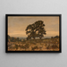 Twee bomen aan de rand van het bos - Henri-Joseph Harpignies — ingelijst kunstwerk aan de muur