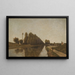 Le Canal de Briare - Henri-Joseph Harpignies — ingelijst kunstwerk aan de muur