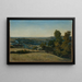 Frans Landschap - Henri-Joseph Harpignies — ingelijst kunstwerk aan de muur