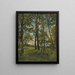 La Clairière - Henri-Joseph Harpignies — ingelijst kunstwerk aan de muur