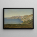La Côte d'Azur, baai aan de Middellandse Zee - Henri-Joseph Harpignies — ingelijst kunstwerk aan de muur