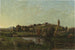 Landschap in Auvergne - Henri-Joseph Harpignies — weergave van het kunstwerk