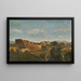 van het Colosseum, Rome - Henri-Joseph Harpignies — ingelijst kunstwerk aan de muur