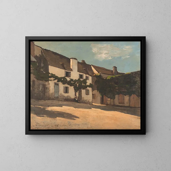 Maison Hrisson - Henri-Joseph Harpignies — framed artwork on a wall