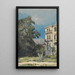 Menton - Henri-Joseph Harpignies — ingelijst kunstwerk aan de muur