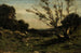 Ochtend in de Nièvre - Henri-Joseph Harpignies — weergave van het kunstwerk