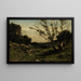 Ochtend in de Nièvre - Henri-Joseph Harpignies — ingelijst kunstwerk aan de muur