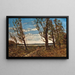 Landschap met windstoot - Henri-Joseph Harpignies — ingelijst kunstwerk aan de muur