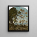 Landschapschilderij van het zuiden - Henri-Joseph Harpignies — ingelijst kunstwerk aan de muur