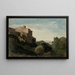 Landschap in Ariccia - Henri-Joseph Harpignies — ingelijst kunstwerk aan de muur