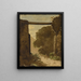 Poort - Henri-Joseph Harpignies — ingelijst kunstwerk aan de muur