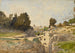 Rome uitzicht vanaf de Palatijn - Henri-Joseph Harpignies — weergave van het kunstwerk