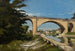 Het spoorwegviaduct in Briare - Henri-Joseph Harpignies — weergave van het kunstwerk