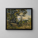 Villefranche - Henri-Joseph Harpignies — ingelijst kunstwerk aan de muur