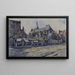 Kerk Saint-Séverin - Henri-Marie-Georges Bernardeau — ingelijst kunstwerk aan de muur