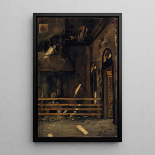 HenriMartin Vos - Le Foyer de lOpraComique aprs lincendie du 15 mai 1887.webp