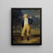 L'Abbé de Saint - Farre, natuurlijke zoon van de Hertog van Orléans en Mlle Lemarquis, danseres bij de Opera - Henri - Pierre Danloux — ingelijst kunstwerk aan de muur